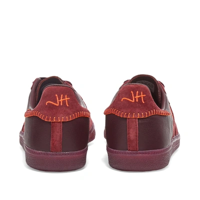 Shop Adidas Originals Adidas X Jonah Hill Samba In Burgundy