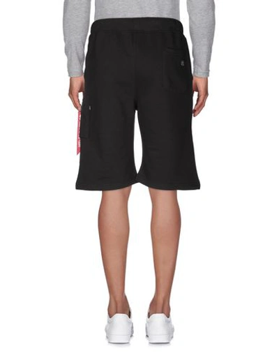 Alpha Industries Bermudas In Black