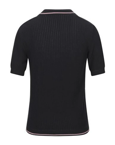 Shop Golden Goose Man Sweater Black Size M Cotton