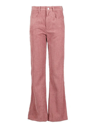 Shop Isabel Marant Étoile Delvira Trousers In Pink