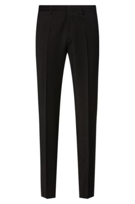 Hugo Boss - Extra Slim Fit Pants In Bi Stretch Fabric - Black | ModeSens
