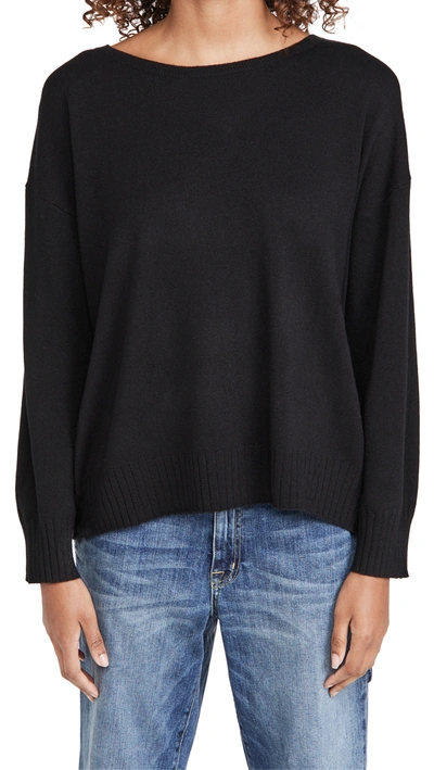 Shop Nili Lotan Cashmere Sweater In Black