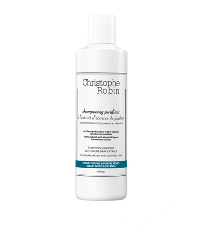 Shop Christophe Robin Purifying Shampoo With Jujube Bark Extract (250ml) In White