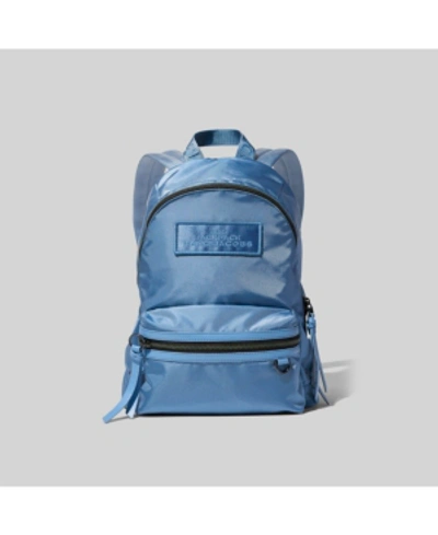 Shop Marc Jacobs The Medium Backpack Dtm In Rainfall