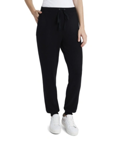 Shop Vince Camuto Women's Plus Size Cozy Jogger Pant In Rich Black