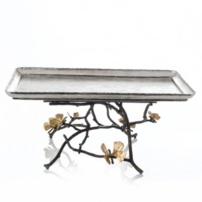 Shop Michael Aram Butterfly Ginkgo Large Footed Centerpiece Tray