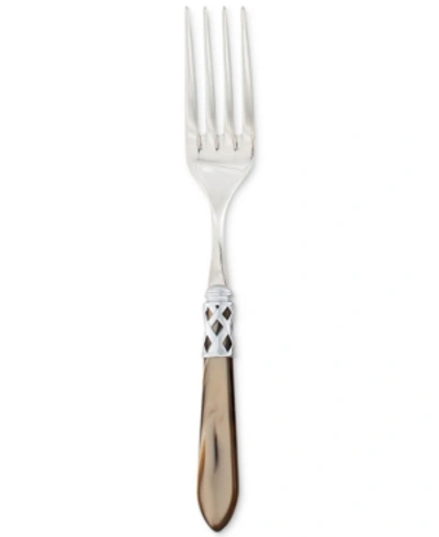 Vietri Aladdin Brilliant Serving Fork In Beigekhaki