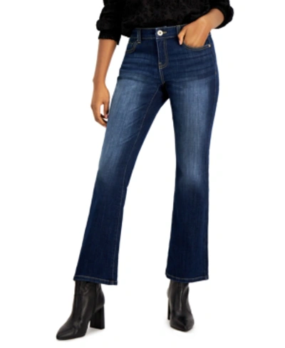 Shop Inc International Concepts Inc Petite Curvy Elizabeth Bootcut Jeans, Created For Macy's In Lagoon Wash