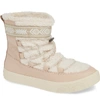 Toms Alpine Boot In Dark Blush Leather