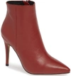Alias Mae Tally Pointy Toe Bootie In Red Leather