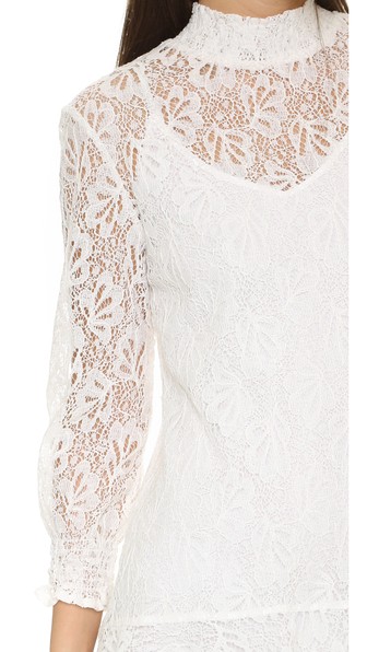 Knot Sisters Jojo Lace Dress In Natural | ModeSens