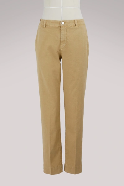 Atelier Notify Cropped Chinos In Desert