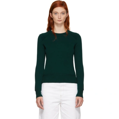 Isabel Marant Étoile Isabel Marant Etoile Green Kleeza Knit Sweater In 67dg Dk Gre