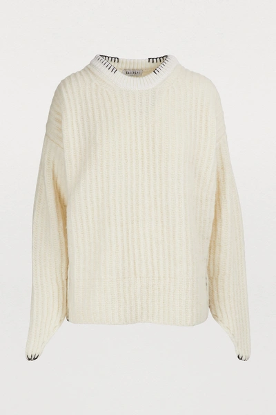 Gauchère Maloe Wool And Alpaca Sweater In White