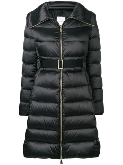 Moncler Bergeronette Quilted Down Coat In Black