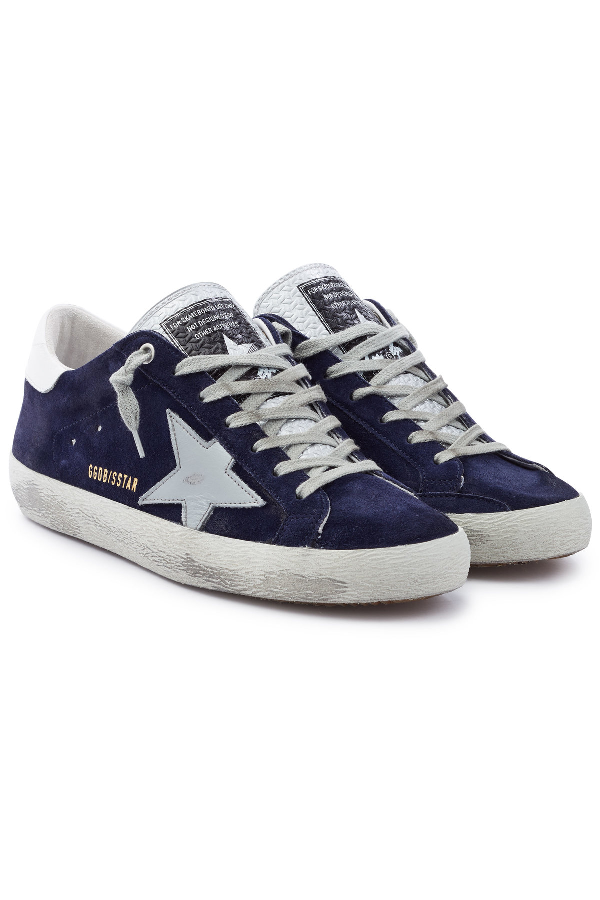 golden goose sneakers navy