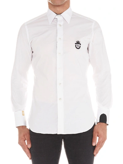 Billionaire Tristan Shirt In White