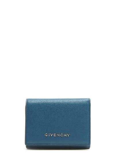 Givenchy Pandora Wallet In Blue