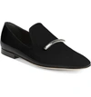Via Spiga Tallis Patent Leather Flat Loafers In Black