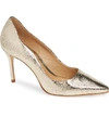 Schutz Analira Scalloped Pump In Platina