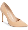 Charles David Calessi Pointy Toe Pump In Petal Patent Leather