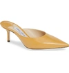 Jimmy Choo Rav Mule In Saffron