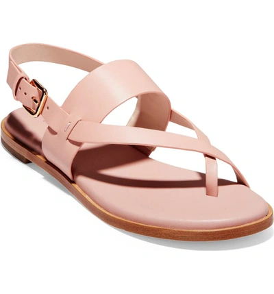 Cole Haan Anica Sandal In Misty Rose Leather