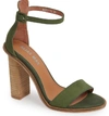 Alias Mae Addax Sandal In Moss Leather