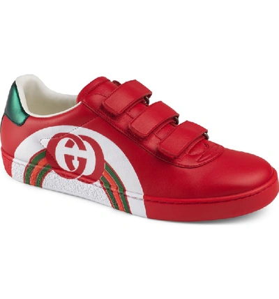Gucci New Ace Sneaker In Red