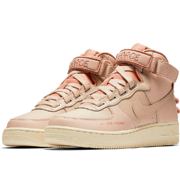 nike air force 1 high particle beige