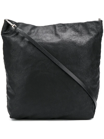 Rick Owens Bucket Shaped Tote In Black