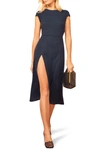 Reformation Gavin Dress In Navy