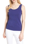 Nic + Zoe 'perfect' Tank In Electric Blue