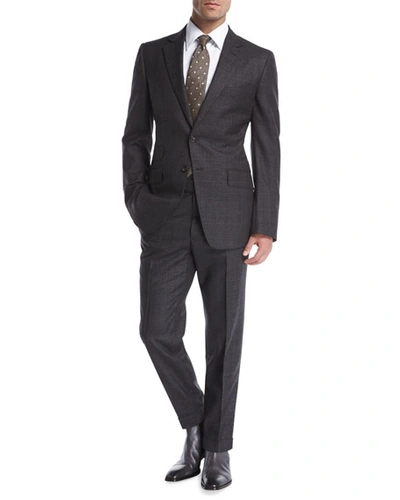 Tom Ford O'connor Base Tonal Plaid Wool Two-piece Suit