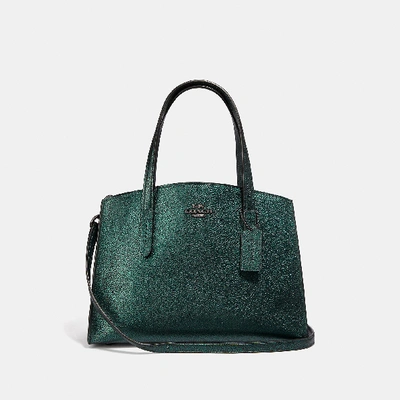 Coach charlie carryall gunmetal best sale