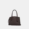 Coach Charlie Carryall 28 In Burgundy In Gunmetal/oxblood