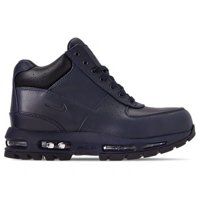 navy blue nike goadome boots