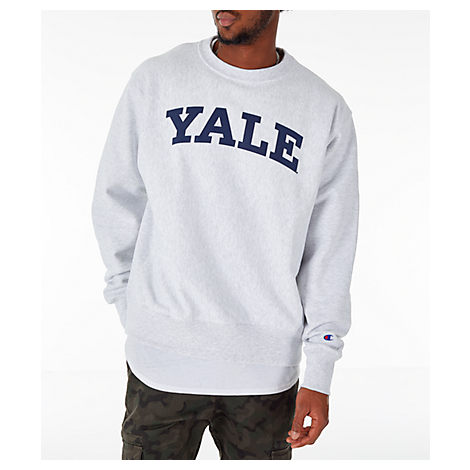 Champion Men's Yale Bulldogs College Reverse Weave Crewneck Sweatshirt ...
