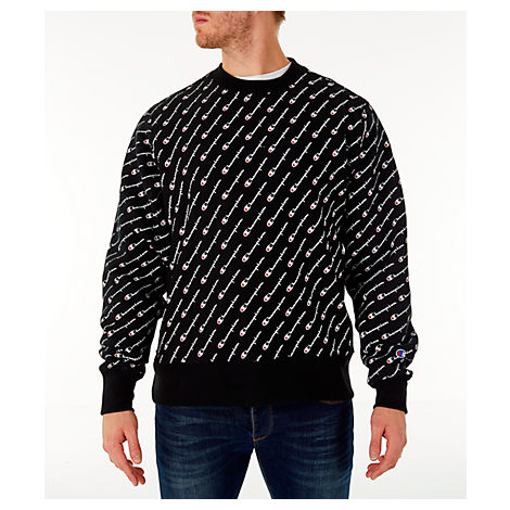 champion all over sweatshirt