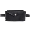 Rag & Bone Atlas Leather Belt Bag - Black In Black Red