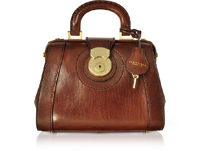The Bridge Rufina Small Leather Doctor Bag In Brown
