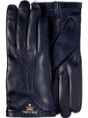 Prada Leather Gloves In Blue