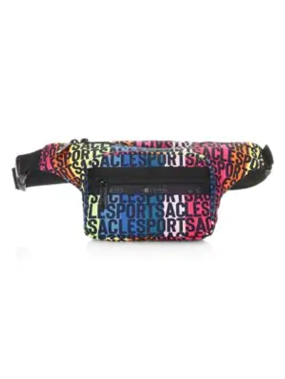 Lesportsac Montana Allover Logo Belt Bag In Rainbow