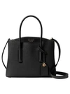 Kate Spade Margaux Medium Satchel In Black