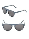 Smoke X Mirrors Women's Outta Space 51mm Cat Eye Sunglasses In Milky Grey
