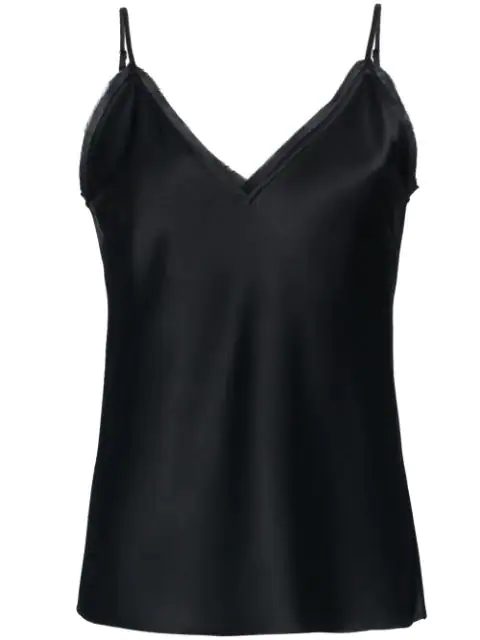 frame satin camisole