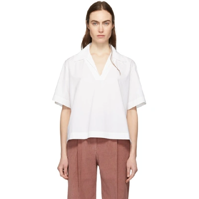 Acne Studios Sasha Cotton-poplin Shirt In White