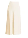 The Row Bea Midi Skirt In Ivory