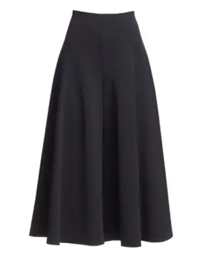 The Row Mildro Wide-leg Pants In Black