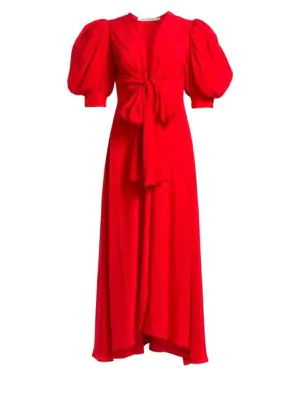 silvia tcherassi red dress